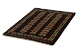 Baluch Персийски връзван килим 131x94 - Снимка 2