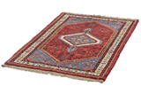 Zanjan Персийски връзван килим 134x92 - Снимка 2