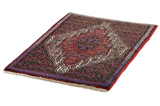 Senneh - Kurdi Персийски връзван килим 100x75 - Снимка 2