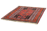 Lori - Qashqai Персийски връзван килим 197x160 - Снимка 2