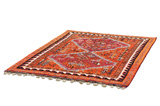 Lori - Qashqai Персийски връзван килим 186x147 - Снимка 2
