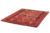 Lori - Bakhtiari Персийски връзван килим 194x153 - Снимка 2