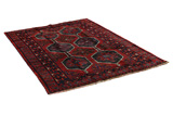 Lori - Qashqai Персийски връзван килим 210x145 - Снимка 1