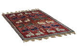 Gabbeh - Qashqai Персийски връзван килим 166x115 - Снимка 1