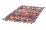Gabbeh - Qashqai Персийски връзван килим 166x115 - Снимка 2