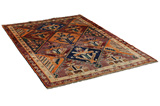 Bakhtiari Персийски връзван килим 225x155 - Снимка 1