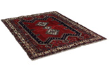 Afshar - Sirjan Персийски връзван килим 218x165 - Снимка 1