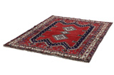 Afshar - Sirjan Персийски връзван килим 218x165 - Снимка 2