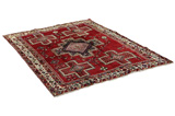 Afshar - Sirjan Персийски връзван килим 205x150 - Снимка 1