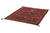 Lori - Qashqai Персийски връзван килим 197x156 - Снимка 2