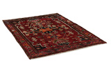 Afshar - Sirjan Персийски връзван килим 210x145 - Снимка 1