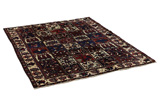 Bakhtiari Персийски връзван килим 204x155 - Снимка 1