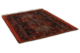 Lori - Bakhtiari Персийски връзван килим 206x153 - Снимка 1