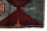 Gabbeh - Bakhtiari Персийски връзван килим 232x125 - Снимка 3
