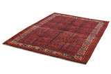 Lori - Qashqai Персийски връзван килим 210x163 - Снимка 2