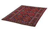 Lori - Qashqai Персийски връзван килим 185x138 - Снимка 2