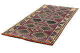 Gabbeh - Qashqai Персийски връзван килим 265x123 - Снимка 2