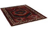 Lori - Qashqai Персийски връзван килим 210x157 - Снимка 1