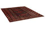 Lori - Qashqai Персийски връзван килим 200x154 - Снимка 1