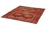 Lori - Qashqai Персийски връзван килим 190x155 - Снимка 2