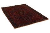Bijar - Kurdi Персийски връзван килим 205x135 - Снимка 1