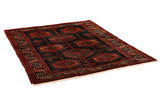 Lori - Bakhtiari Персийски връзван килим 197x158 - Снимка 1