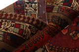 Qashqai - Shiraz Персийски връзван килим 215x105 - Снимка 5