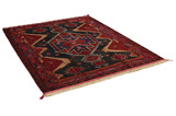 Lori - Bakhtiari Персийски връзван килим 209x166 - Снимка 1