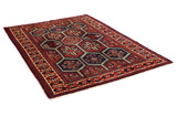 Lori - Bakhtiari Персийски връзван килим 234x170 - Снимка 1