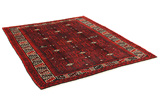 Lori - Bakhtiari Персийски връзван килим 221x177 - Снимка 1