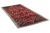 Zanjan - Hamadan Персийски връзван килим 245x133 - Снимка 1