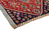 Zanjan - Hamadan Персийски връзван килим 245x133 - Снимка 3