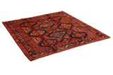 Lori - Bakhtiari Персийски връзван килим 192x165 - Снимка 1