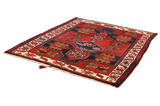 Lori - Bakhtiari Персийски връзван килим 210x173 - Снимка 2
