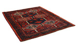 Lori - Bakhtiari Персийски връзван килим 230x181 - Снимка 1