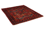 Lori - Bakhtiari Персийски връзван килим 189x151 - Снимка 1