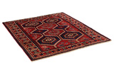 Lori - Bakhtiari Персийски връзван килим 190x157 - Снимка 1