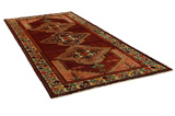 Ardebil Персийски връзван килим 325x159 - Снимка 1