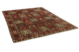 Bakhtiari Персийски връзван килим 283x202 - Снимка 1