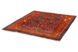 Lori - Qashqai Персийски връзван килим 183x150 - Снимка 2