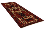 Lori - Bakhtiari Персийски връзван килим 412x123 - Снимка 1