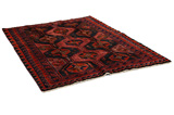 Lori - Bakhtiari Персийски връзван килим 219x160 - Снимка 1