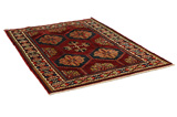Bakhtiari Персийски връзван килим 222x155 - Снимка 1
