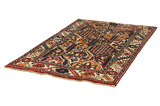 Bakhtiari Персийски връзван килим 201x127 - Снимка 2