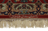 Isfahan Персийски връзван килим 243x163 - Снимка 6