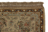 Isfahan Персийски връзван килим 242x196 - Снимка 5