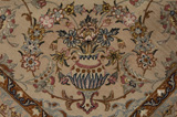 Isfahan Персийски връзван килим 242x196 - Снимка 7