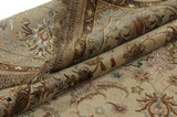 Isfahan Персийски връзван килим 242x196 - Снимка 10