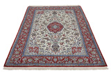 Isfahan Персийски връзван килим 239x152 - Снимка 3