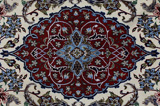 Isfahan Персийски връзван килим 239x152 - Снимка 8